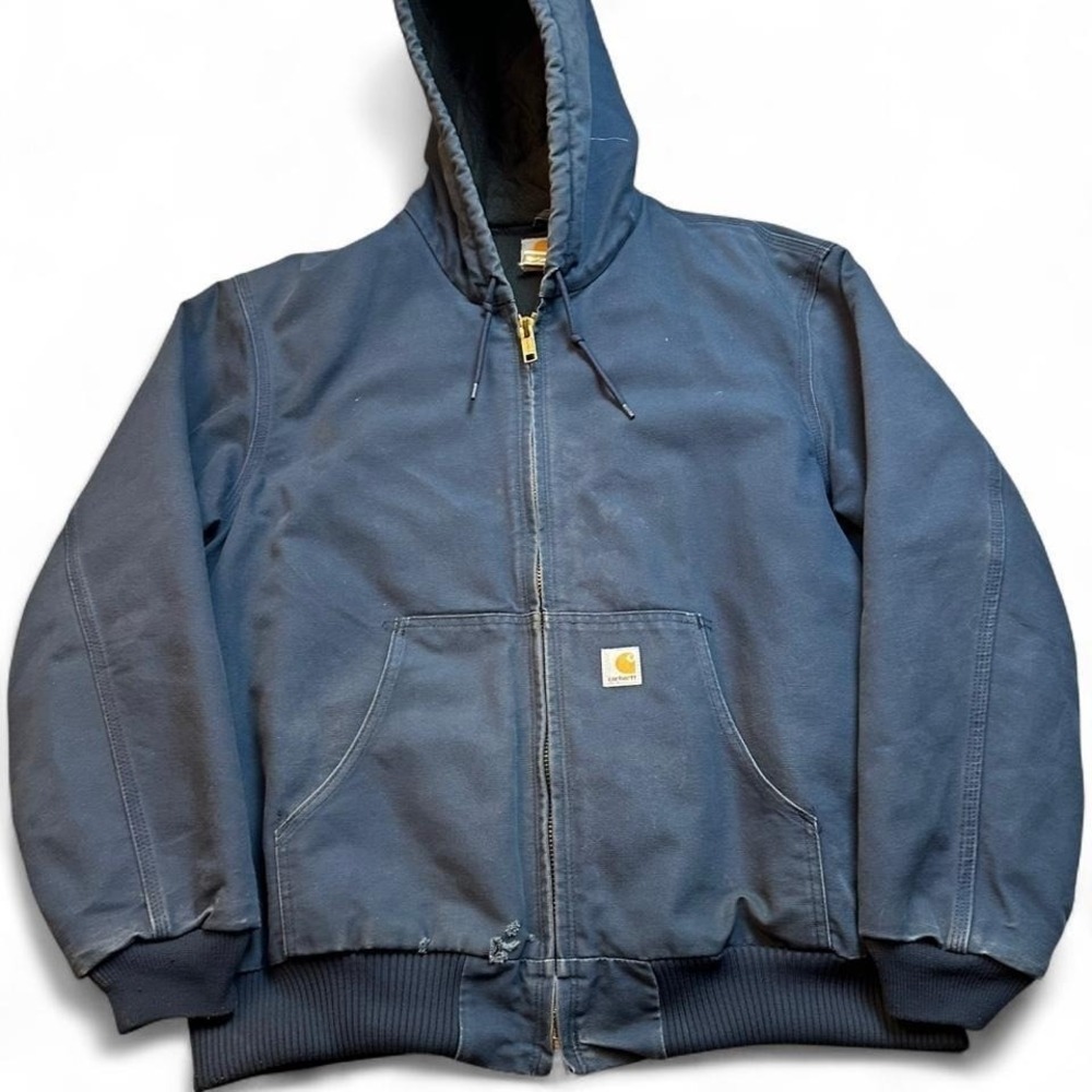 Carhartt j140 navy blue gorpcore workwear jacket Size XL